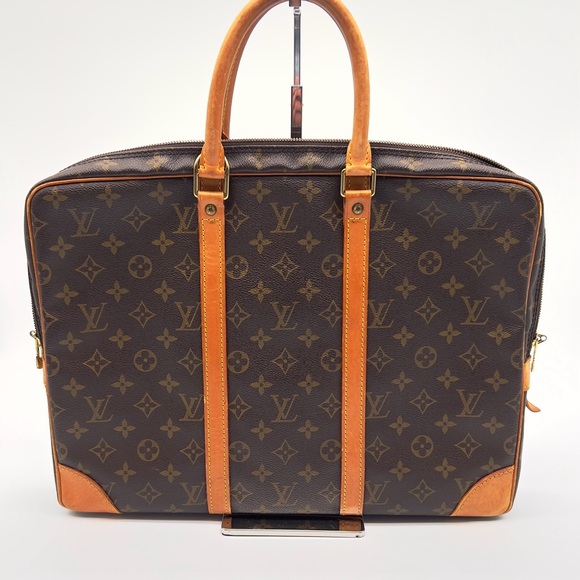 ❌SOLD❌0526JPL-Pre-Loved Louis Vuitton Monogram Porte-Documents Voyage Briefcase - Picture 2 of 16